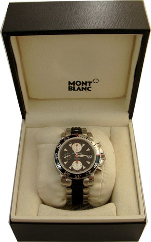 Espetacular Montblanc Xl Diver Sport Crono 7034 Auto ! (Usado)
