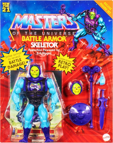 Masters Of The Universe Origins He-man Battle Armor Motu Amo