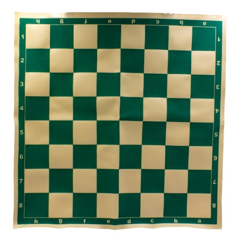 Imagen 1 de 3 de Tablero De Ajedrez: 45x45 Cm, Plegable. Color Verde