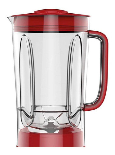 Copo Liquidificador Philco Plq1400 Vermelho 06 Laminas