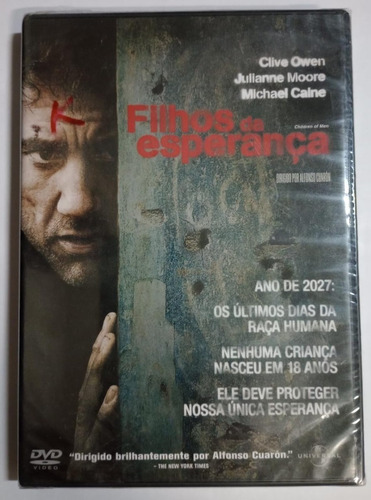 Filhos Da Esperança Dvd (lacrado) Clive Owen