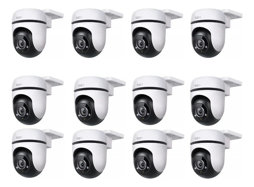 12 Cámaras Segurit Wifi Tp-link Tapo C500 Ext Fhd Audio 360o