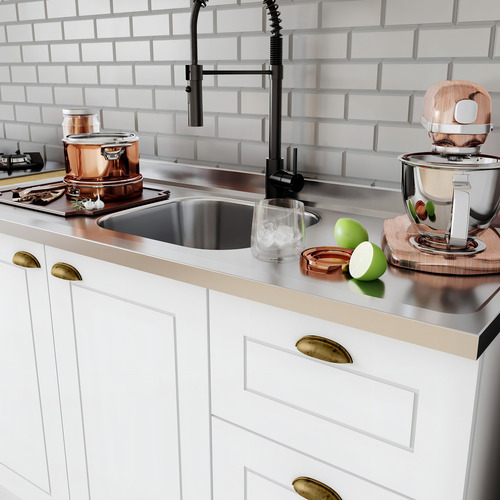 Cocina compacta Emily de 3 piezas con torre caliente