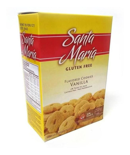 Galletitas Santa María Pack 10 Unidades Varios Sabores 