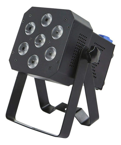 Luz De Escenario Par Superbrillante (rgbaw-uv) 7 Led De 12 W