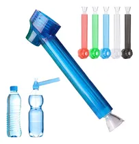 Comprar Bong De Cristal Top Puff Bongs De Vidrio Convertidor Botella