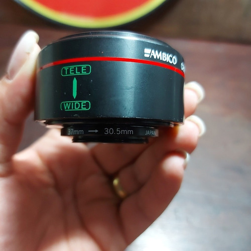 Imagem 7 de 10 de Lente 37 Mm Ou 30,5 Mm Dupla Tele E Wide Usada