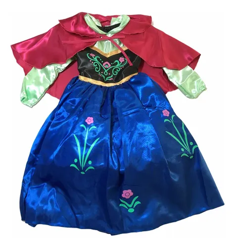 Disfraz Vestido Anna Frozen Princesa Ana Disfraz Vestido Anna Frozen Princesa Ana