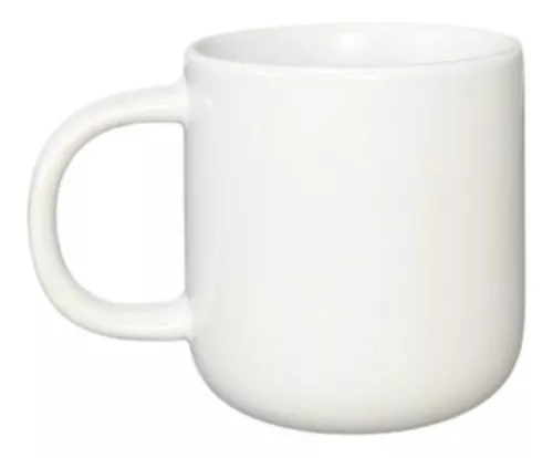 Taza Blanca Tlp 11oz Para Sublimar Base Redonda Brillant 12p