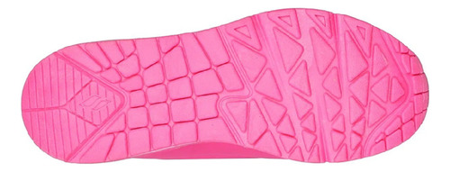 Tenis Skechers Street Uno Gen1 Neon Glow Fiusha 22/27