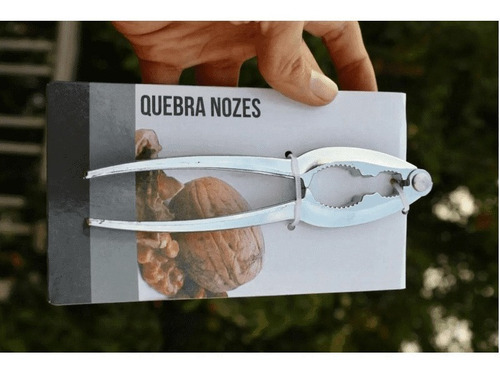 Imagem 4 de 4 de Quebra Nozes E Sementes Alicate Em Aço Inox Mimo Style