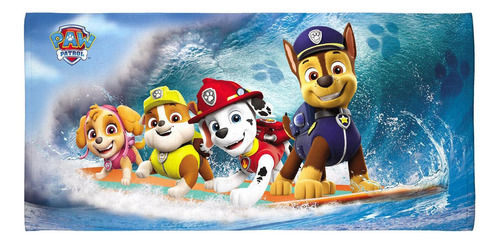 Toalla De Playa Paw Patrol Making Safe Waves