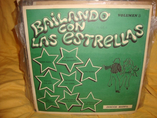 Vinilo Bailando Con Las Estrellas 3 Bosio Ases 5 Quilates C1