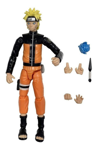 Imagen 2 de 4 de Figura de acción Naruto Uzumaki de Bandai Anime Heroes