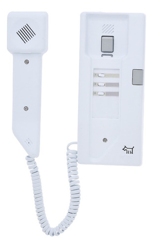 Telefono Tec-3 Intec Blanco Para Intercomunicacion 