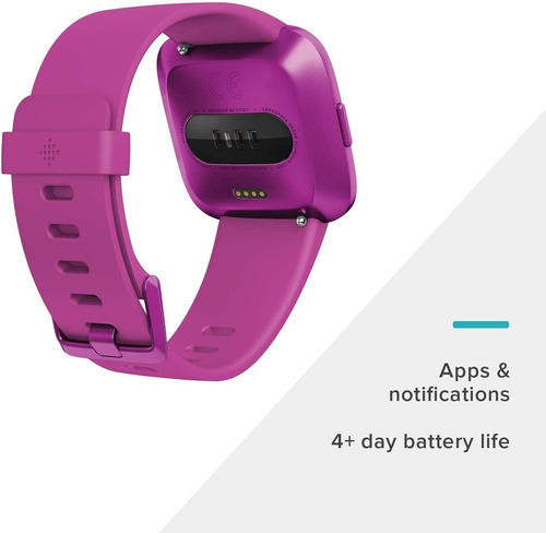 Fitbit Versa Lite Edition Smart Watch, One Size (s & L Bands