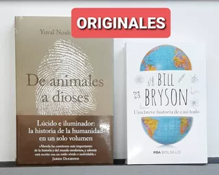 De Animales A Dioses + Una Breve Historia De Casi Todo