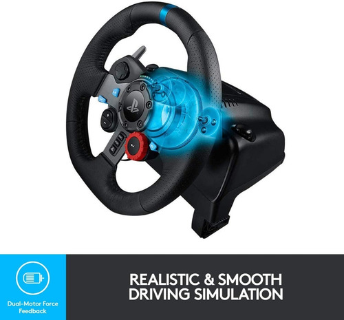 Kit Volante Y Pedales Ps5 Ps4 Ps3 G29 Driving Logitech