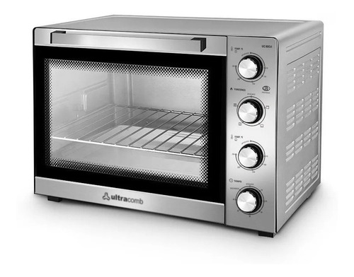 Imagen 2 de 4 de Horno de mesa eléctrico Ultracomb UC-80CLI 80L acero inoxidable 220V