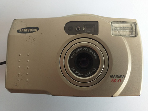 Camera Maquina Fotografica Antiga - Samsung Maxima 60 Xl 