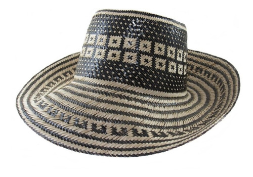Sombrero Wayuu En Palma De Iraca Unisex 