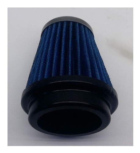 Filtro Ar Esportivo Moto Twister 250cc 50mm 10cm Altura Azul