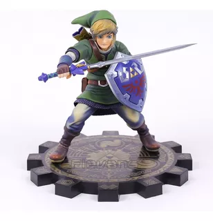 Boneco Link The Legend Of Zelda Action Figure 22cm