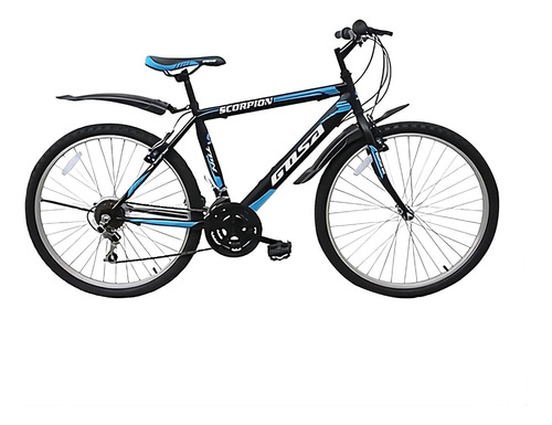 Bicicleta R26 Montaña 21 Velocidades Scorpion Gosa