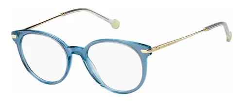 Lentes Monturas Tommy Hilfiger Mujer Th1821 Azul platino Env o