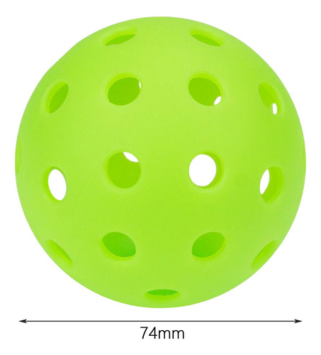 2 Bolas De Pickleball Para Juegos Recreativos Al 2 Piezas