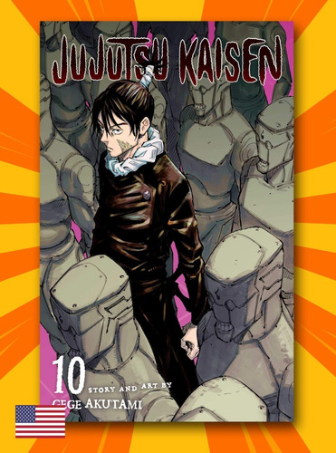 Jujutsu Kaisen Vol 10 Manga En Ingles Editorial Viz 