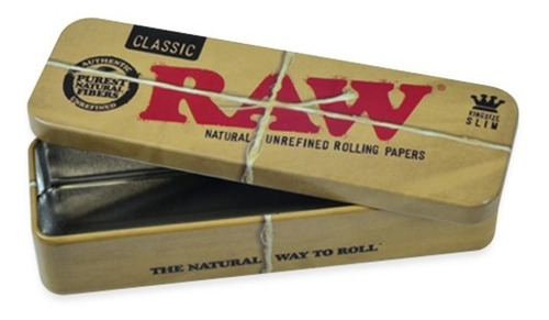 Raw Lata Rectangular Metal King Size 