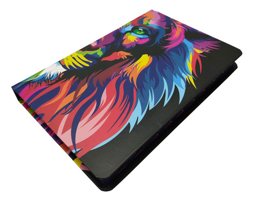 Bíblia Com Harpa Rc Slim Capa Leão Colors Com Índice