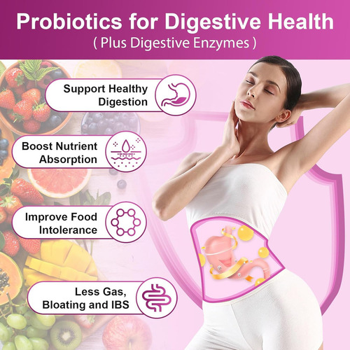 Mujer Probioticos Prebioticos Digestivo Vaginal Eg R29 Sabor Sin Sabor