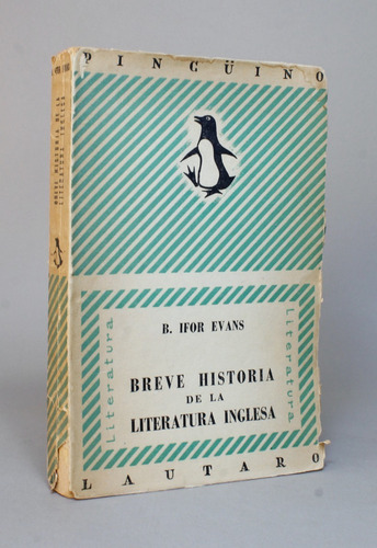 Breve Historia De La Literatura Inglesa B Ifo Evans 1947 Bj5