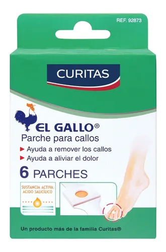 comprar Caja De Parches Para Callos Curitas El Gallo Con 6 Unidades