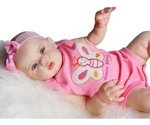 BAOERYAA bebe reborn menina - Reborn Baby realista,Bebê reborn de