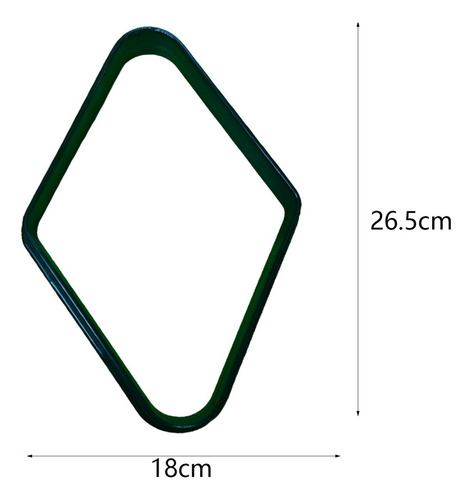 Soporte Para Bolas De Billar, Práctico Equipo De Rombos