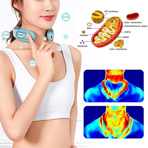 Masajeador Linfático Portátil Para Cuello Máquina De Drenaje