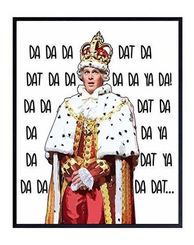 Pósteres - Hamilton Merch Wall Art - King George Poster Prin