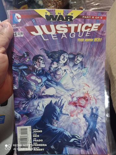 Cómic Dc En Inglés Justice League No.23 The New 52  4