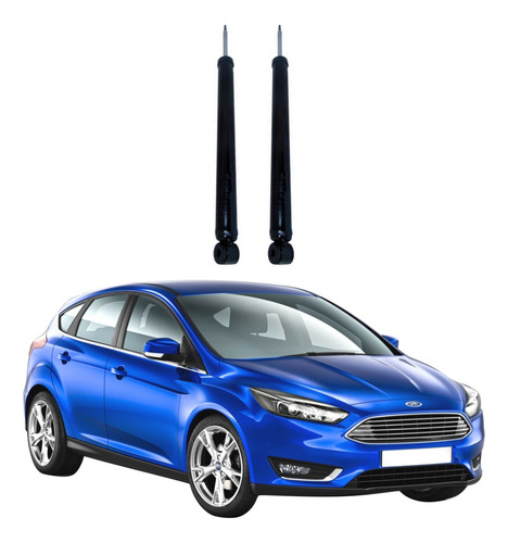 Par Amortecedor Traseiro New Focus 2014 2015 2016 Monroe