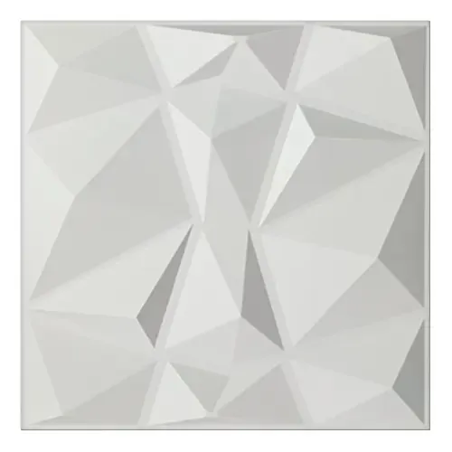 Art3d Textures 3d Wall Panels White Diamond Design Pack Of 1 | MercadoLibre
