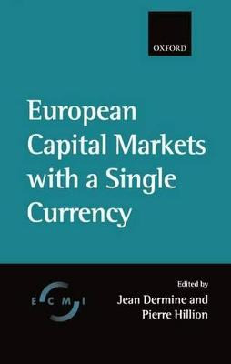 Libro European Capital Markets With A Single Currency - J...