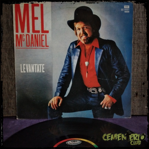 Mel Mcdaniel Stand Up - 1985 Arg Vinilo Lp