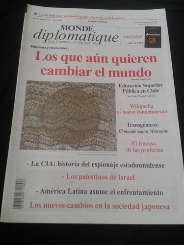 Monde Diplomatique Año Ix Numero 96  Maryo 2009