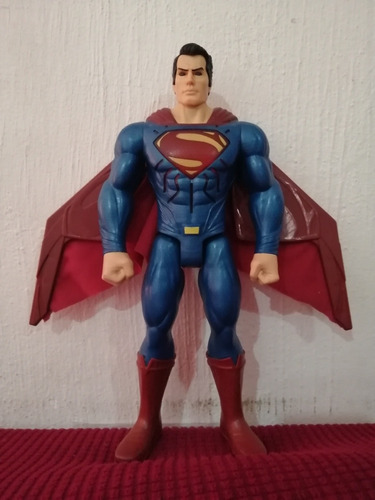 Superman Heath Vision Acción De Alas Mattel 12 Pulgadas
