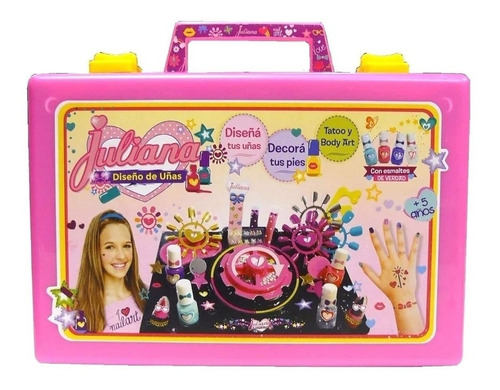 Valija Juliana Diseño De Uñas Grande!