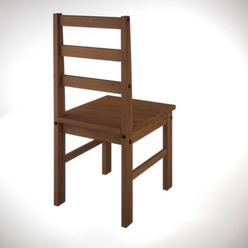 Mesa Restaurant + 6 Sillas Madera Natural Br Livingood