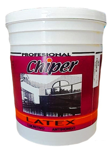 Latex Chiper Obra Blanco X20l-constructor- Xilox3- Pintushop